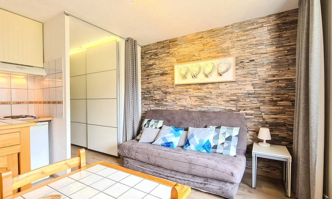 Flaine Apartment | Sagittaire Residence - Studio for 4 People