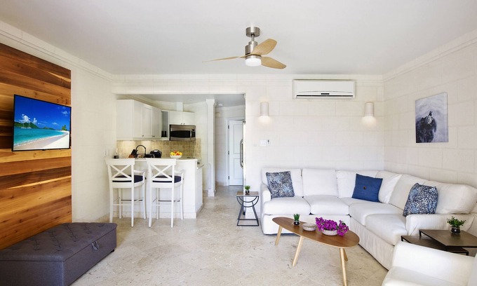 Merlin Bay Apartment | Sago is located on the exclusive Royal Westmoreland Golf Resort
