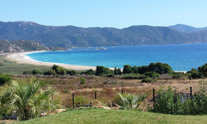 Sagone Apartment | SAGONE, Ground floor, recent studio 55 m2 - heated swimming pool, beaches 350 m