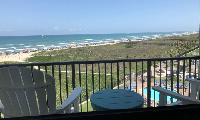 South Padre Island Condo | Saida 1 Beautiful Beach Front 5th floor Condo excellent condition right on beach