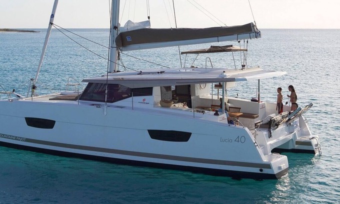 Road Town Boat Rental | Sail Away in Style: Rent Our Luxurious FP 40 Catamaran for a Dream Vacation