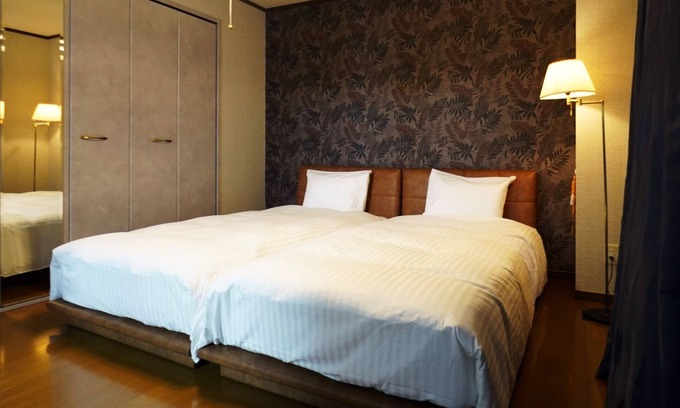 Shin-yashiki-cho Apartment | SakuraPiso Twin Bedroom Non-Smoking Deluxe No.302 A stay-cation hotel in the center of Kagoshima City, ideal for business and sightseeing.