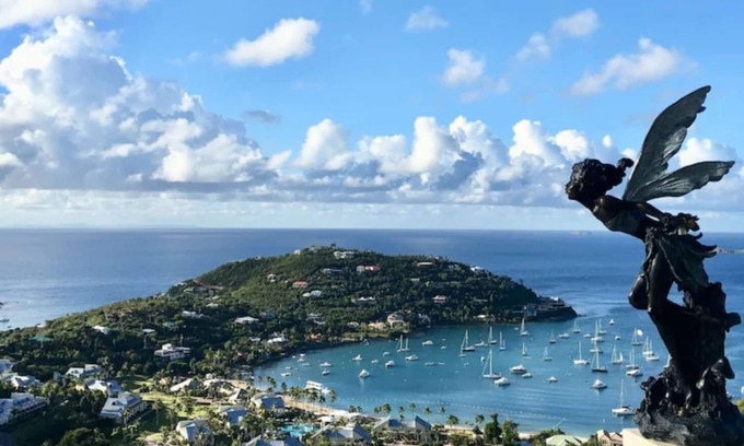 Estate Chocolate Hole and Great Cruz Bay Apartment | SALE White Seagull Studio-Spectacular Ocean View with POOL