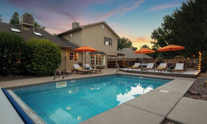 Grand Junction House | Saltwater Pool/Theater/Game Room/Hot Tub/Quiet/Close to Airport