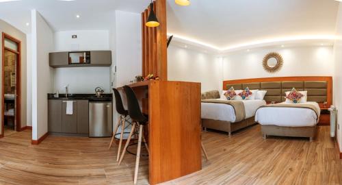 Cusco Historic Center Apartment | San Blas Lindo Studio Familiar B101