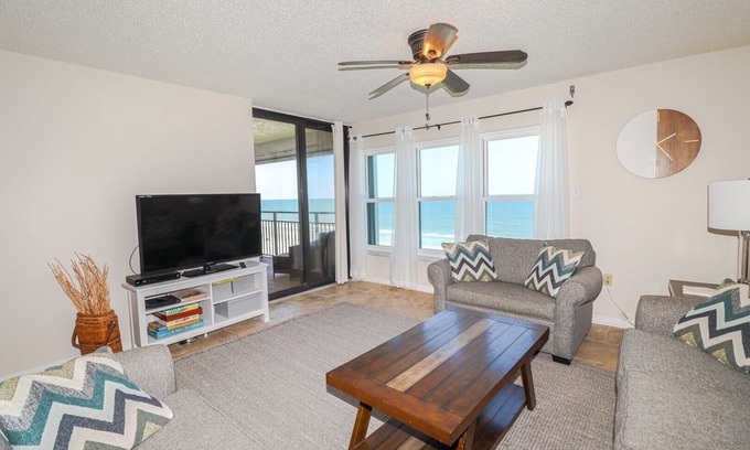 Crescent Beach Apartment | Sand Dollar 3-405 Direct Oceanfront Three Bedroom Condo
