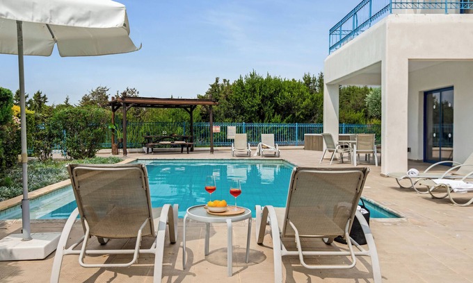 Agios Georgios Pegeias Villa | Sanders Azzurro - Inviting Villa w/ Private Pool