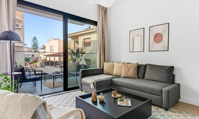 Limassol Apartment | Sanders Crystal 1 - Nice 1-Bdr Apt w Shared Pool