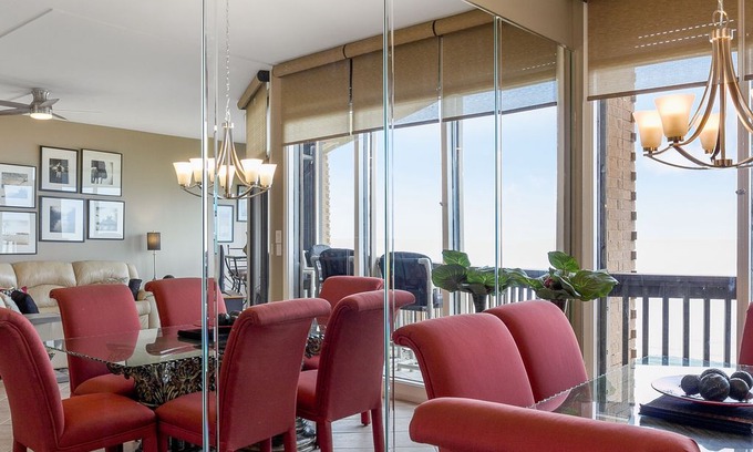 Port Aransas Apartment | Sandpiper #1202: Beachfront 2 Bedroom 2 Bathroom With Spectacular Views and 24 Hour Management