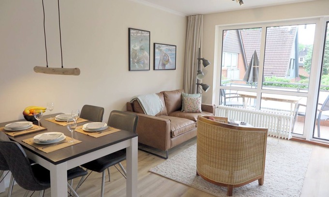 Wyk auf Foehr Apartment | Sandwall 68, Whg. 12, Haus Seeadler - Holiday apartment at Sandwall with 3 rooms