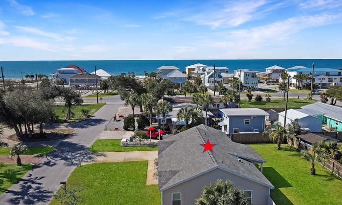 Mexico Beach House | SANDY BEACH HOUSE IS 600 STEPS TO BEACH! SINGLE LEVEL HOME IN GREAT LOCATION!