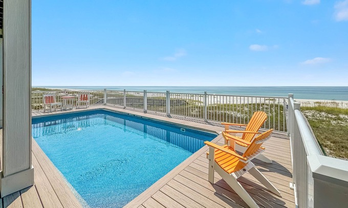 Ono Island House | "Sandy Feet Retreat" a Luxury Beachfront Home | Private Pool | Beach Getaways