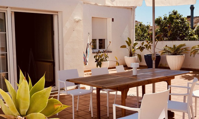 Vilassar de Mar Apartment | Sant Guillem - Big Terrace