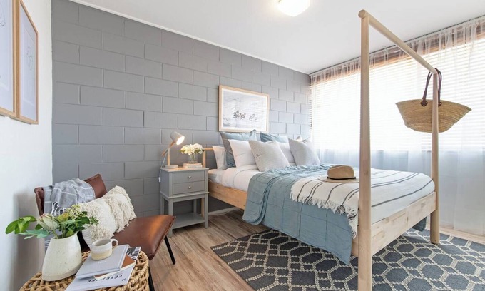 Glenelg Apartment | Scandi Beach Breeze Minutes from Glenelg Beach