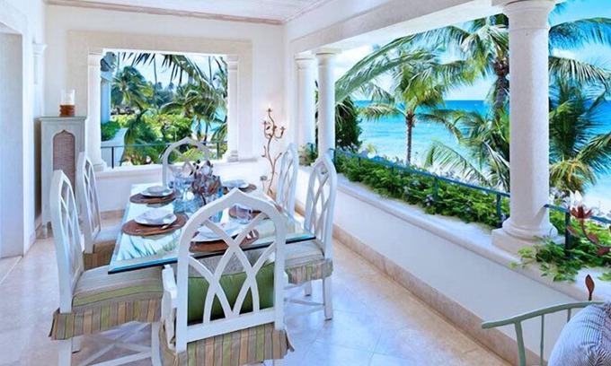 Schooner Bay Condo | Schooner Bay 201 - Condo Flamboyant | Beach Front - Located in Stunning St. Peter with House Cleaning Included