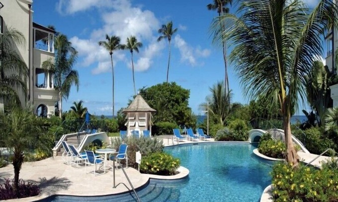 Schooner Bay Condo | Schooner Bay 206 - CondoThe Palms | Beach Front - Located in Exquisite St. Peter with House Cleaning Included