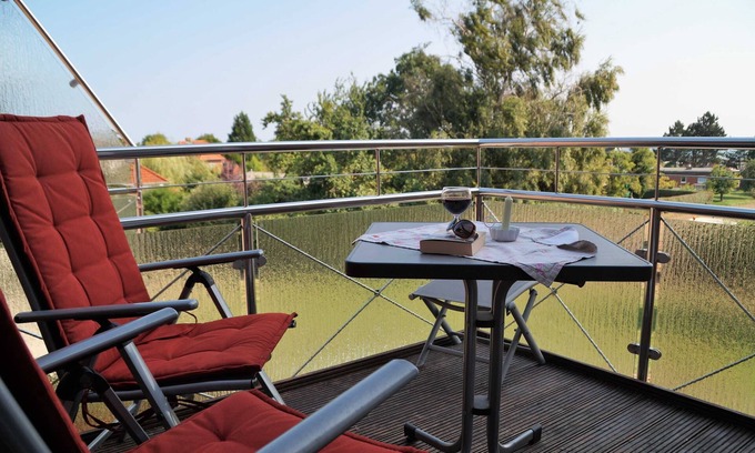 Rettin Apartment | Sea urchin, 3-room apartment 4 pers. 1st floor - Ferienhof Kai Hansen