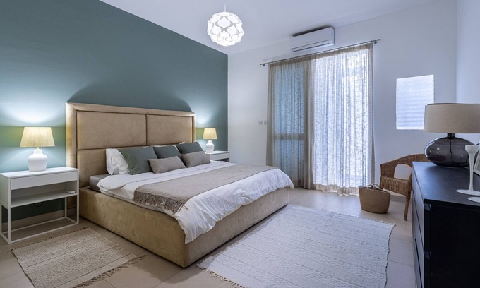 Għadira Apartment | Sea View Ground Floor Home