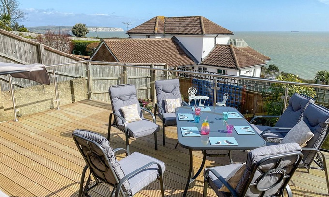 Shanklin Cottage | Seacliff has the most wonderful sea views.