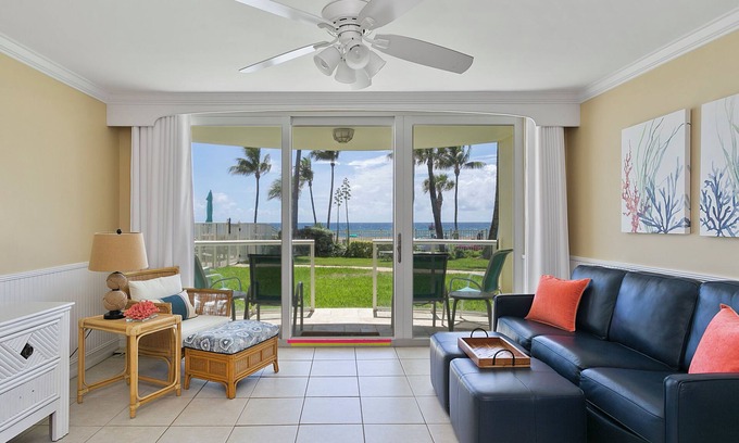 Deerfield Beach Condo | Seas the Day! 1 Bedroom/2 Bathroom Beach Condo w/Pool & Tranquil Ocean Views