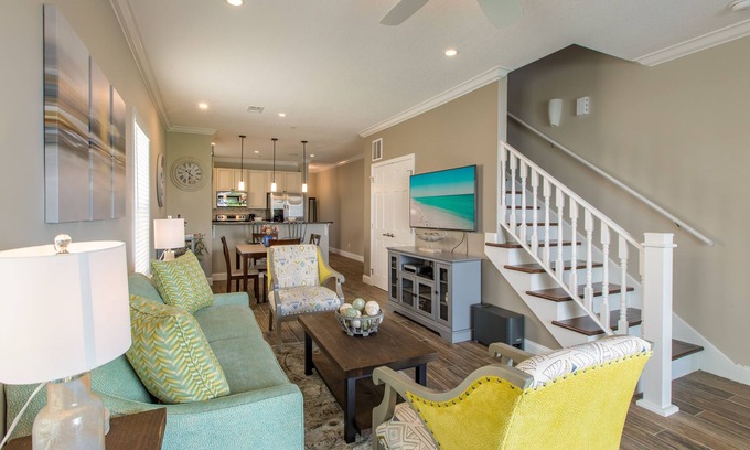 Old Town House | SEAS THE DAY~ Newly Built Townhome in Perfect Location with Community Pool!