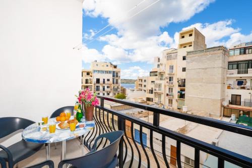 Bugibba Apartment | Seashells 2 Bedroom Apartments with terrace, just off the Bugibba promenade - by Getwaysmalta