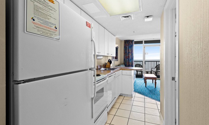 The Dunes Condo | Seawatch Resort North Tower 708 - Ocean Front 1 Bedroom Condo - Sleeps 4 - Hot Tub, Lazy River, & Indoor/Outdoor Pools