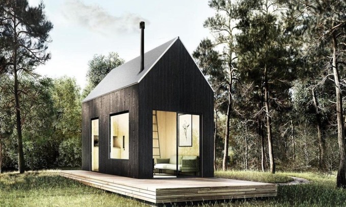 Oakwood House | Secluded Creekview Haven Cabin 10