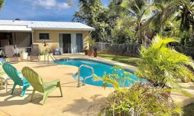 Big Pine Key House | Secluded Hideaway with private pool and canal