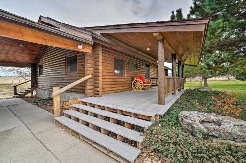 Bozeman House | Secluded Retreat with Wood Stove, 11 Mi to Bozeman!