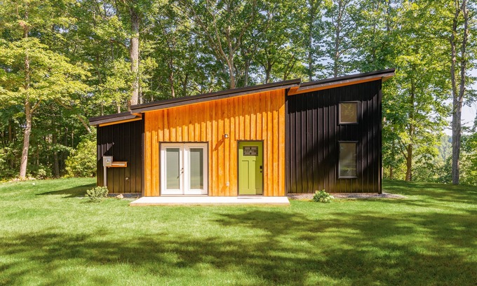 Meadows Of Dan House | Secluded, Unique, Modern Mountain Home Near River and Blue Ridge Parkway!