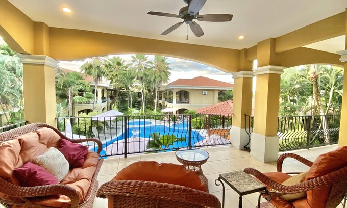 Jaco Condo | Second floor Pool front Luxury Condo - Starting at $699Wk- $125 nightly