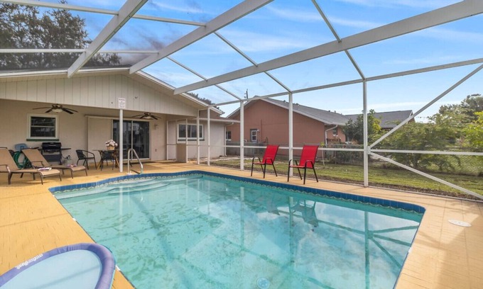 Port Charlotte - Charlotte Harbor Villa | Secret Oasis canal front and heated pool