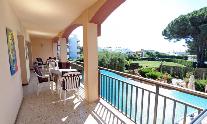 Palamos Apartment | SEI-106 - SPACIOUS AP. 4/6 PERS. A 150 M FROM THE BEACH - TERRACE - PARKING