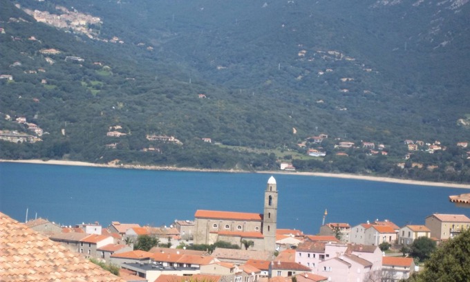 Propriano Villa | Semi-detached Villa Sea View - Private Parking - Near Town Center and Beaches