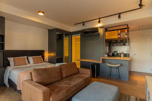 Brooklin Paulista Apartment | Sense Studio - Brooklin, Wi-Fi, Vaga e Academia no Brooklin