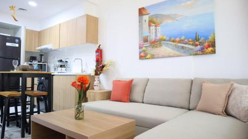 Masdar City Apartment | Serene 1BR Oasis 2 Retreat with Pool - Easy Airport Access & Near Masdar Park
