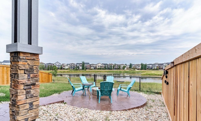 West Edmonton House | Serene lake view 2 bedroom basement suite located in the heart of West Edmonton.