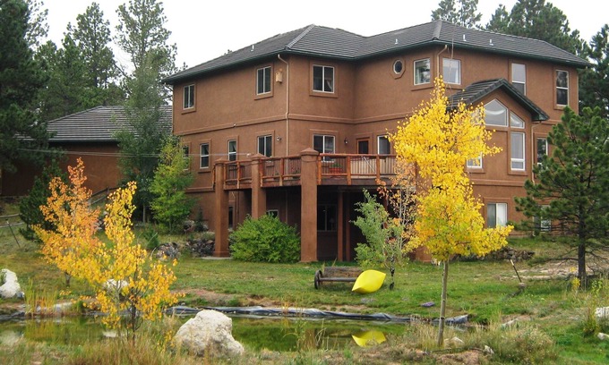 Colorado Springs House | Serene Retreat Nestled in the pines- private & relaxing; Microweddings; Reunions