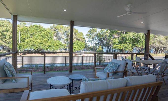 Urangan Ski Chalet | Serene views of the park and beach, the perfect spot to relax and recharge