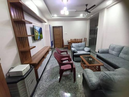 Tirupati Apartment | Servostay Tirupati - New Fully Furnished 2 BHK Flat #101