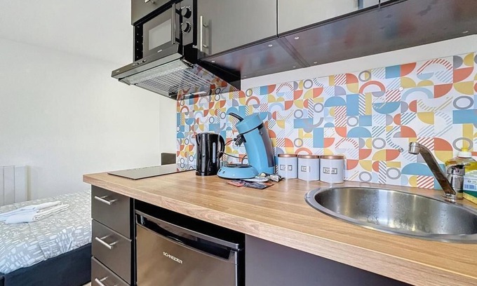 Royat Apartment | Set of 3 studios for 6 people.