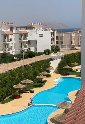 Ras Nasrani Apartment | Sharm Hills Luxury Pool View