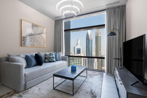 DIFC Apartment | Silkhaus contemporary 1BDR with Downtown view in DIFC