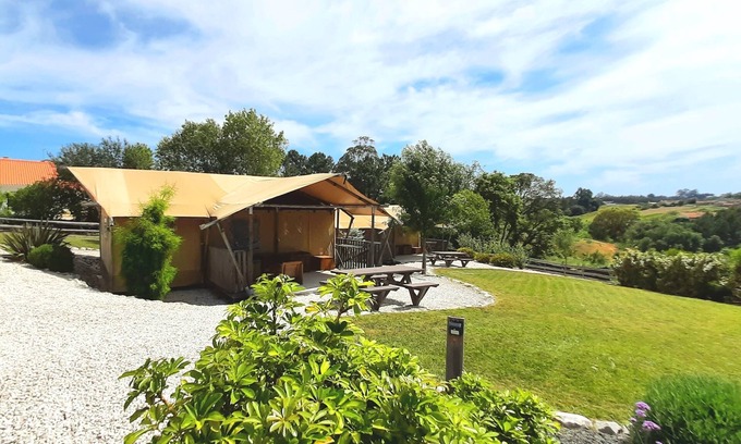 Alcobaca Cabin | Silver Coast Glamping - holiday in luxury lodge tents