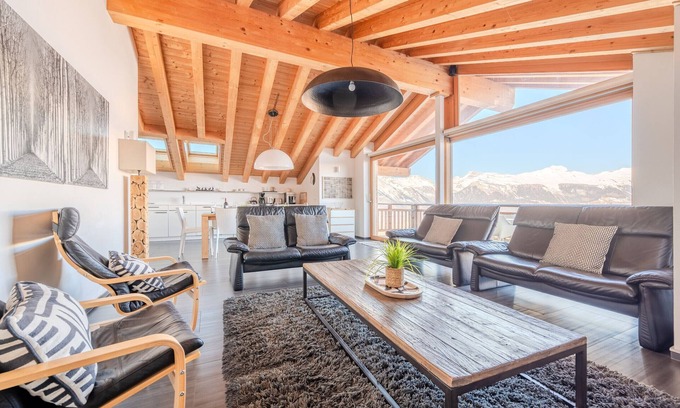 Veysonnaz Apartment | Ski Paradise SP 012 - MOUNTAIN apartment 8 pers