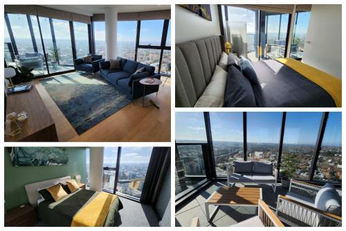 South Yarra Apartment | Sky-high South Yarra luxury 2 bed sleeping up to 4