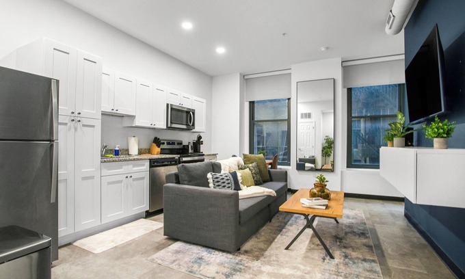 Downtown Pittsburgh Apartment | Skyline Serenity Downtown