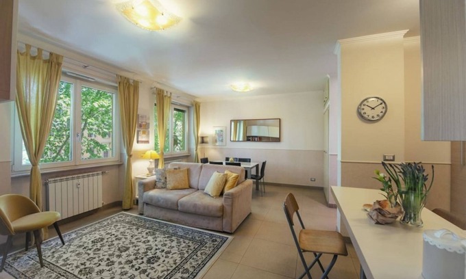 Testaccio Apartment | Sleek Apt in Testaccio near Ostiense train station
