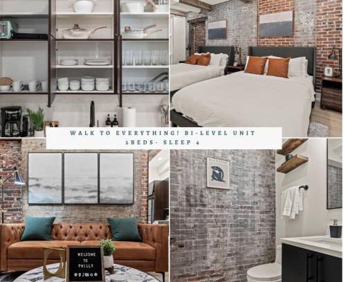 Old City Apartment | SLEEP 4 - Old City Philly - NEW Townhouse